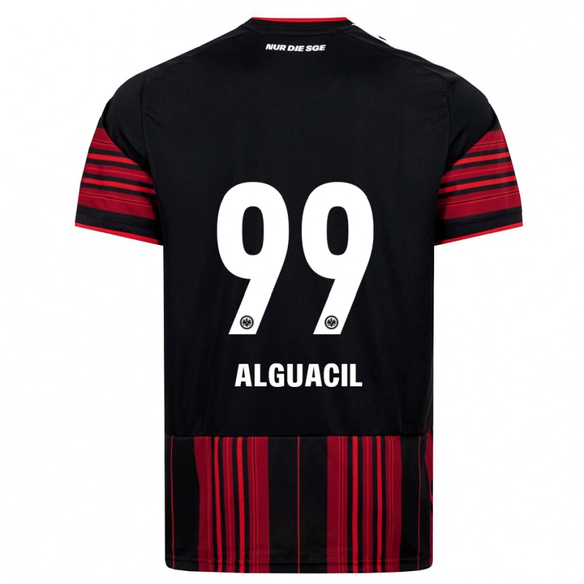 Danxen Women Ainhoa Alguacil #99 Black Red White Home Jersey 2026/27 T-Shirt