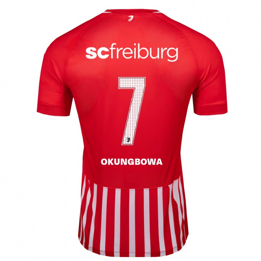 Danxen Women Osagie Okungbowa #7 Red White Black Home Jersey 2026/27 T-Shirt