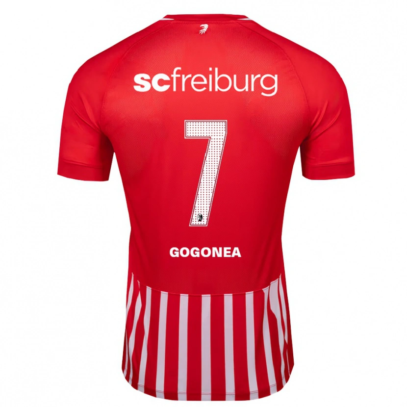 Danxen Women Raul Gogonea #7 Red White Black Home Jersey 2026/27 T-Shirt