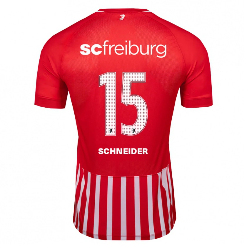 Danxen Women Maj Schneider #15 Red White Black Home Jersey 2026/27 T-Shirt