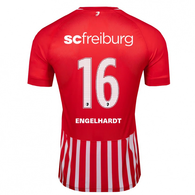 Danxen Women Yannik Engelhardt #16 Red White Black Home Jersey 2026/27 T-Shirt