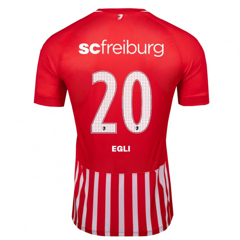 Danxen Women Leela Egli #20 Red White Black Home Jersey 2026/27 T-Shirt