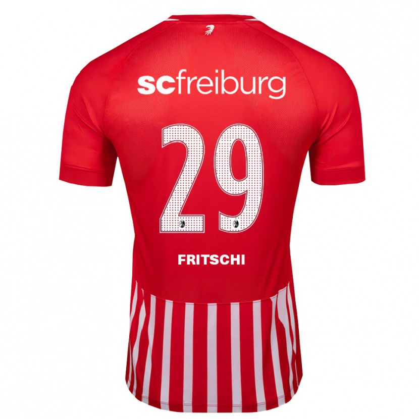 Danxen Women Paulo Fritschi #29 Red White Black Home Jersey 2026/27 T-Shirt