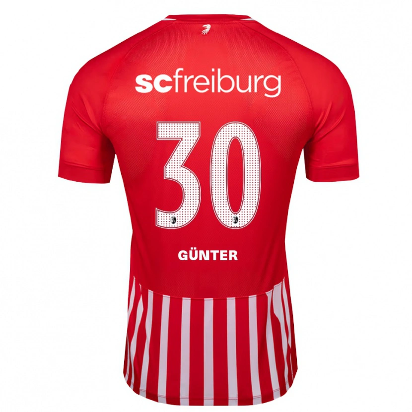 Danxen Women Christian Günter #30 Red White Black Home Jersey 2026/27 T-Shirt