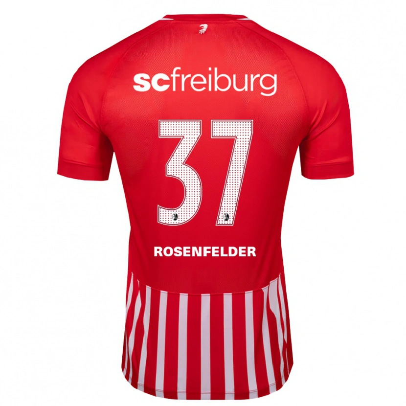 Danxen Women Max Rosenfelder #37 Red White Black Home Jersey 2026/27 T-Shirt