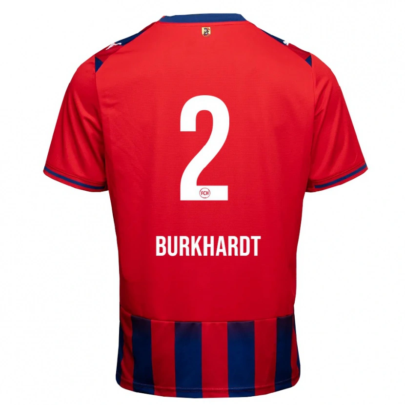Danxen Women Hannes Burkhardt #2 Royal Blue White Red Home Jersey 2026/27 T-Shirt