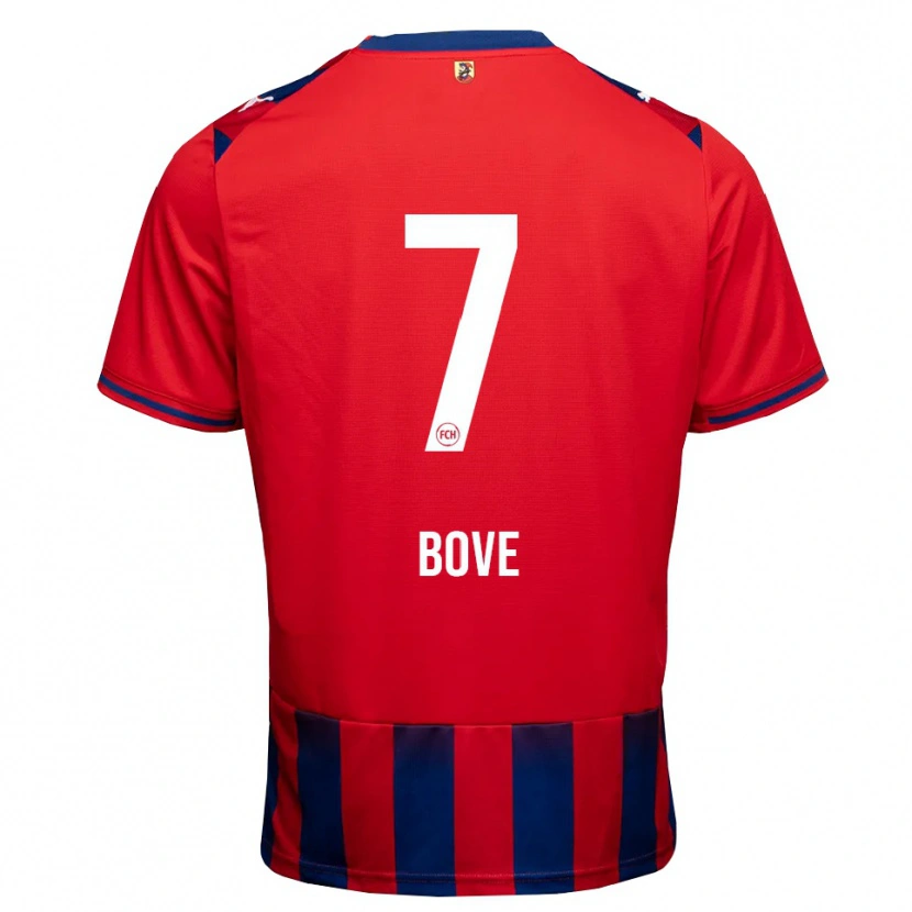 Danxen Women Nevio Bove #7 Royal Blue White Red Home Jersey 2026/27 T-Shirt