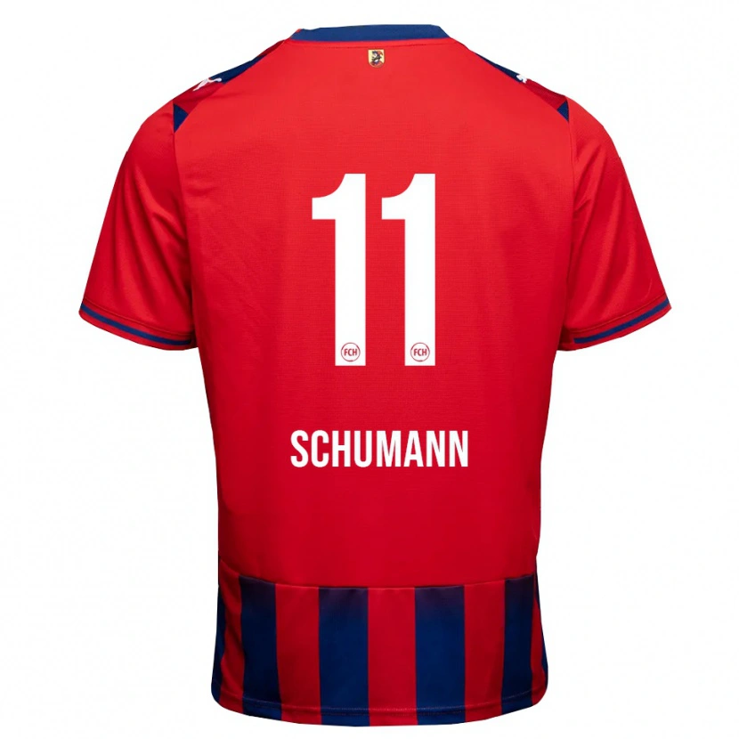 Danxen Women Stefan Schumann #11 Royal Blue White Red Home Jersey 2026/27 T-Shirt