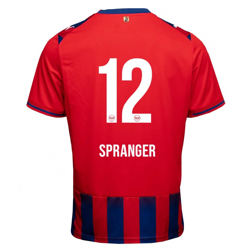 Danxen Women Luke Spranger #12 Royal Blue White Red Home Jersey 2026/27 T-Shirt