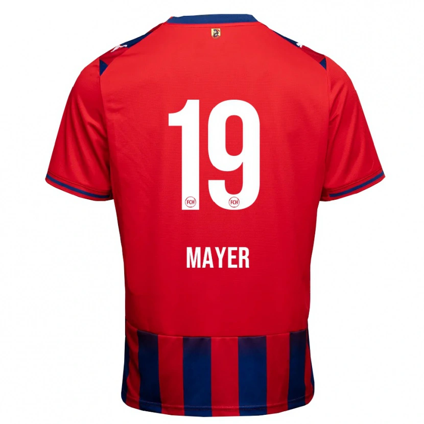 Danxen Women Luca Mayer #19 Royal Blue White Red Home Jersey 2026/27 T-Shirt
