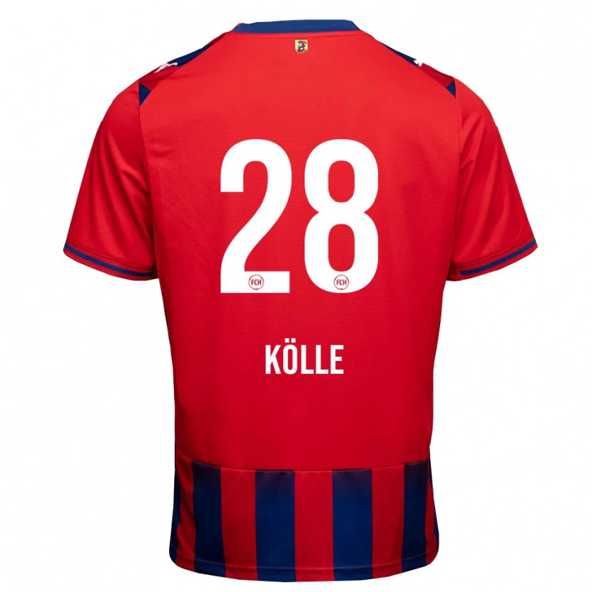 Danxen Women Adam Kölle #28 Royal Blue White Red Home Jersey 2026/27 T-Shirt