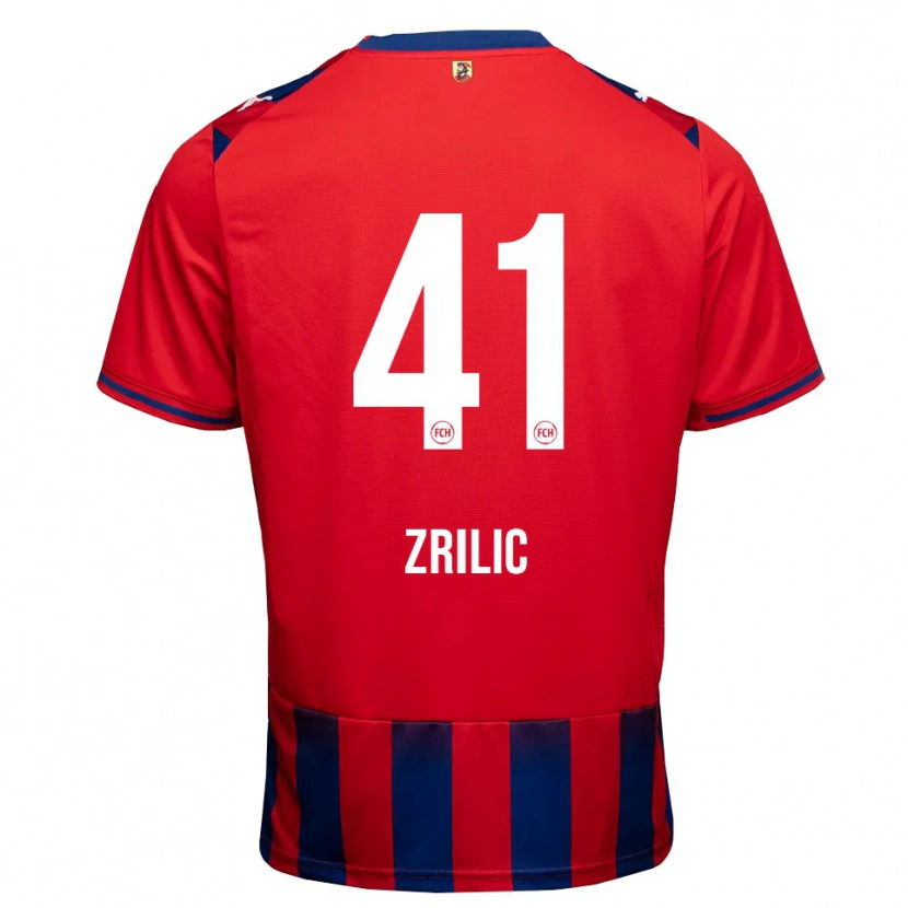 Danxen Women Marko Zrilić #41 Royal Blue White Red Home Jersey 2026/27 T-Shirt