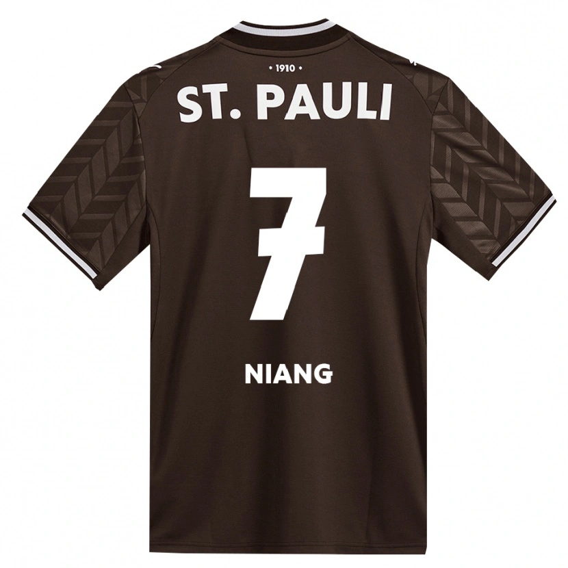 Danxen Women Youssoupha Niang #7 Café White Home Jersey 2026/27 T-Shirt