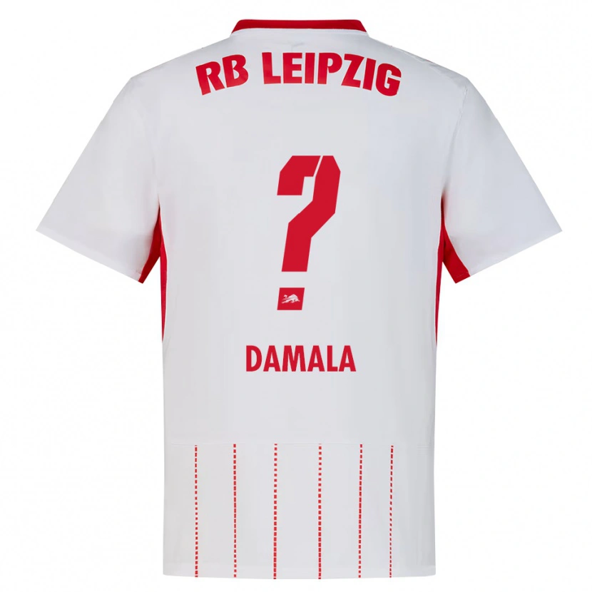 Danxen Women Bilal Damala #0 Red White Yellow Home Jersey 2026/27 T-Shirt