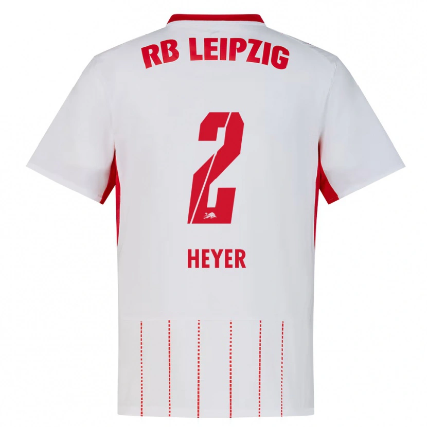 Danxen Women Friedrich Heyer #2 Red White Yellow Home Jersey 2026/27 T-Shirt
