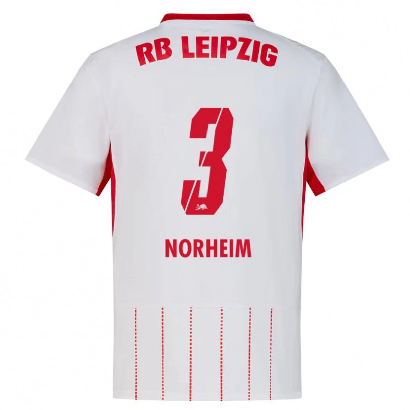 Danxen Women Andrea Norheim #3 Red White Yellow Home Jersey 2026/27 T-Shirt