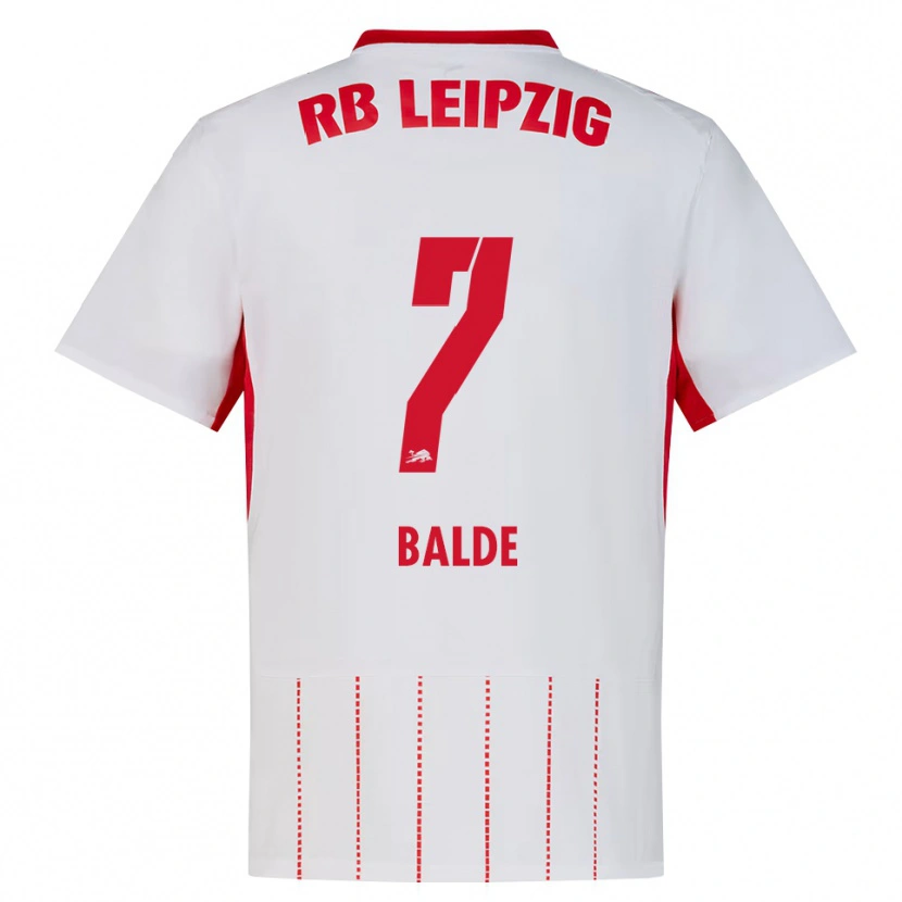 Danxen Women Mamadu Baldé #7 Red White Yellow Home Jersey 2026/27 T-Shirt