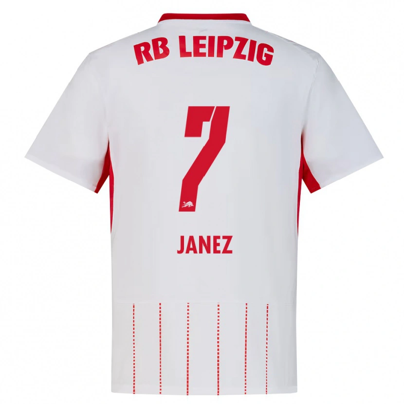 Danxen Women Korina Lara Janež #7 Red White Yellow Home Jersey 2026/27 T-Shirt