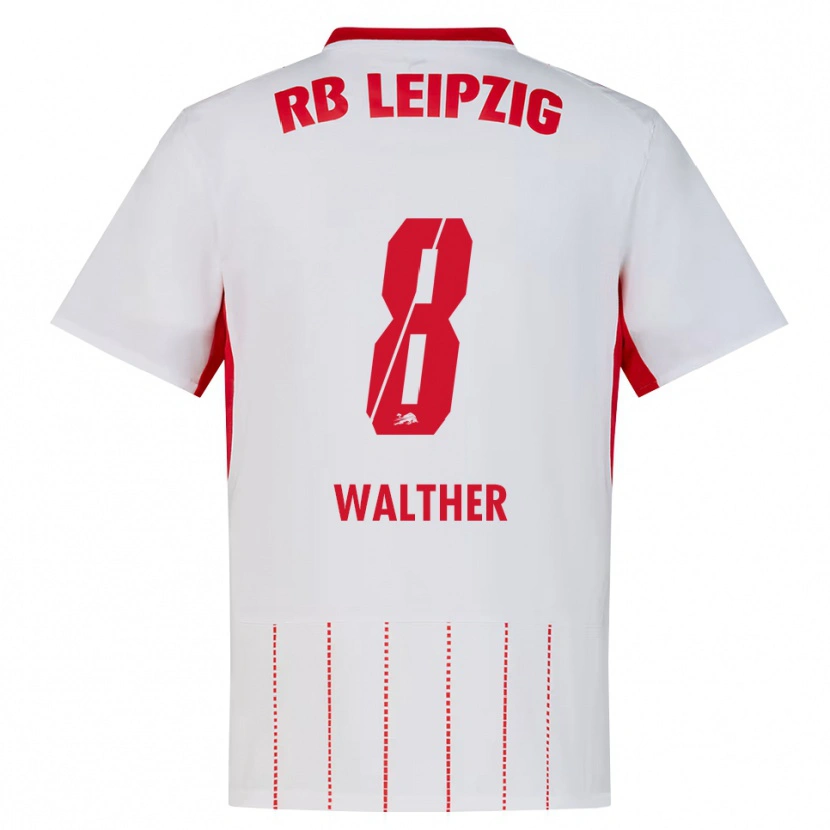 Danxen Women Kofi Walther #8 Red White Yellow Home Jersey 2026/27 T-Shirt