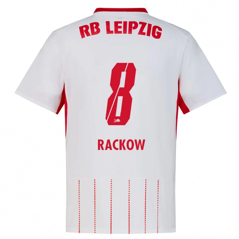 Danxen Women Gianna Rackow #8 Red White Yellow Home Jersey 2026/27 T-Shirt