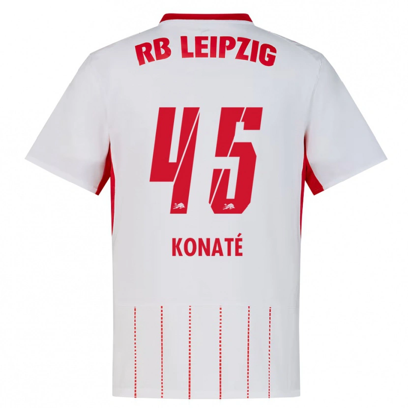 Danxen Women Samba Konaté #45 Red White Yellow Home Jersey 2026/27 T-Shirt