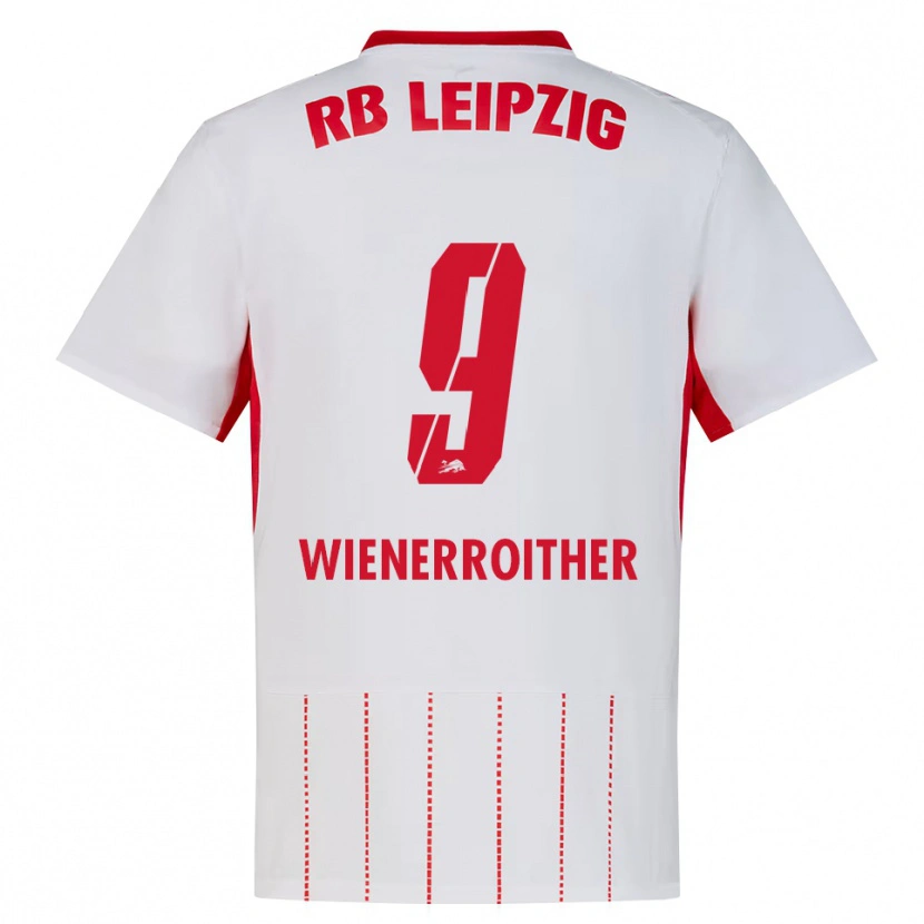 Danxen Women Katja Wienerroither #9 Red White Yellow Home Jersey 2026/27 T-Shirt