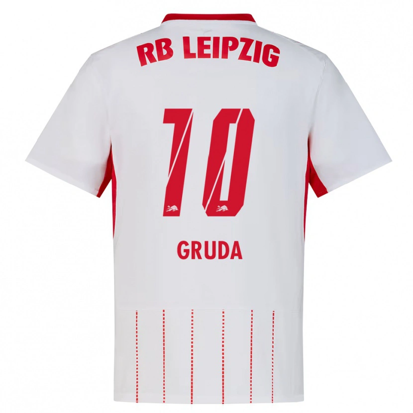Danxen Women Brajan Gruda #10 Red White Yellow Home Jersey 2026/27 T-Shirt
