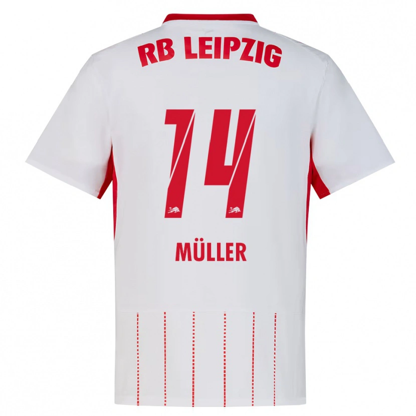 Danxen Women Hannes Müller #14 Red White Yellow Home Jersey 2026/27 T-Shirt