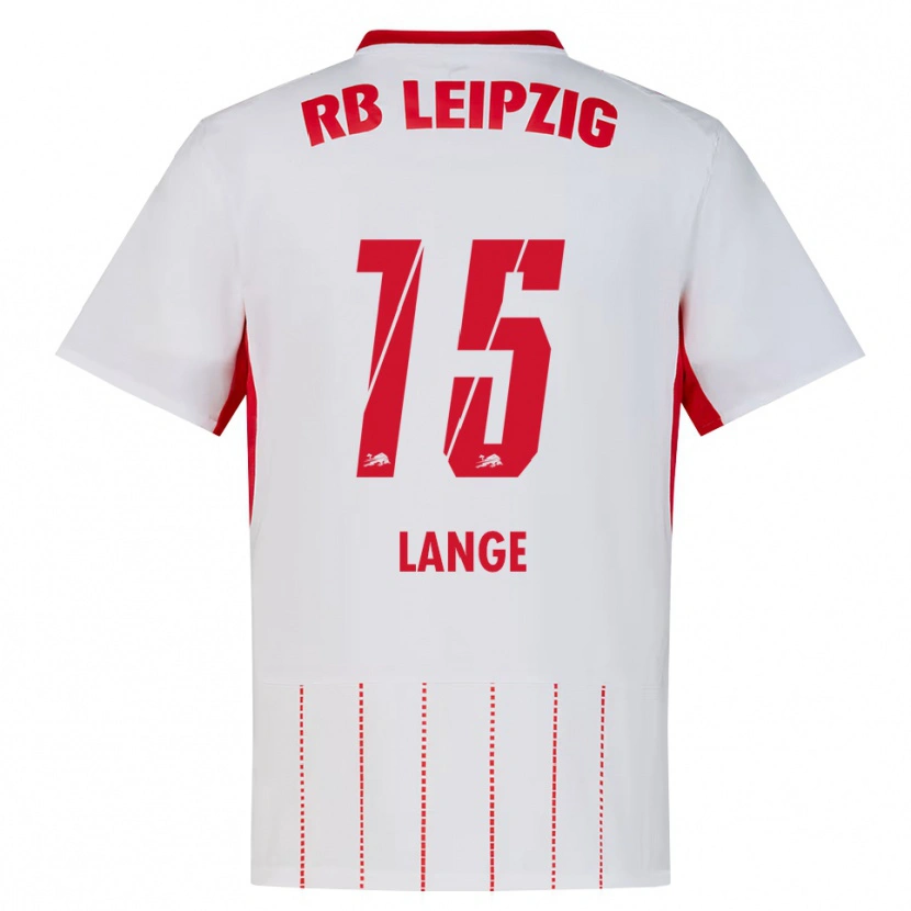 Danxen Women Oskar Lange #15 Red White Yellow Home Jersey 2026/27 T-Shirt