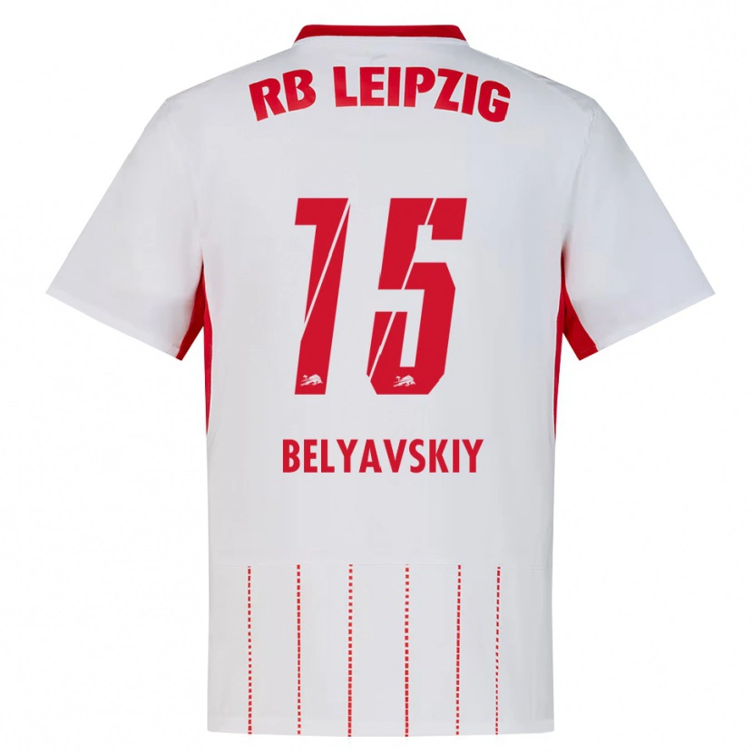 Danxen Women David Belyavskiy #15 Red White Yellow Home Jersey 2026/27 T-Shirt