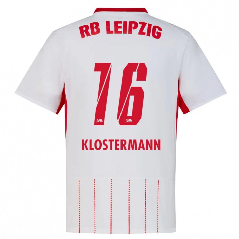 Danxen Women Lukas Klostermann #16 Red White Yellow Home Jersey 2026/27 T-Shirt