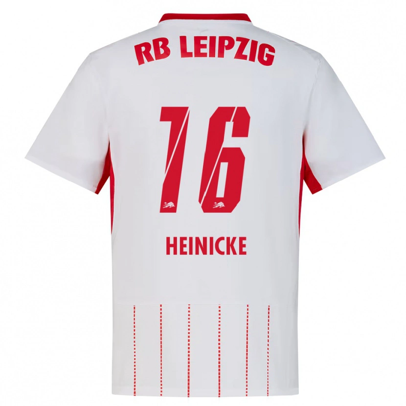 Danxen Women Niklas Heinicke #16 Red White Yellow Home Jersey 2026/27 T-Shirt