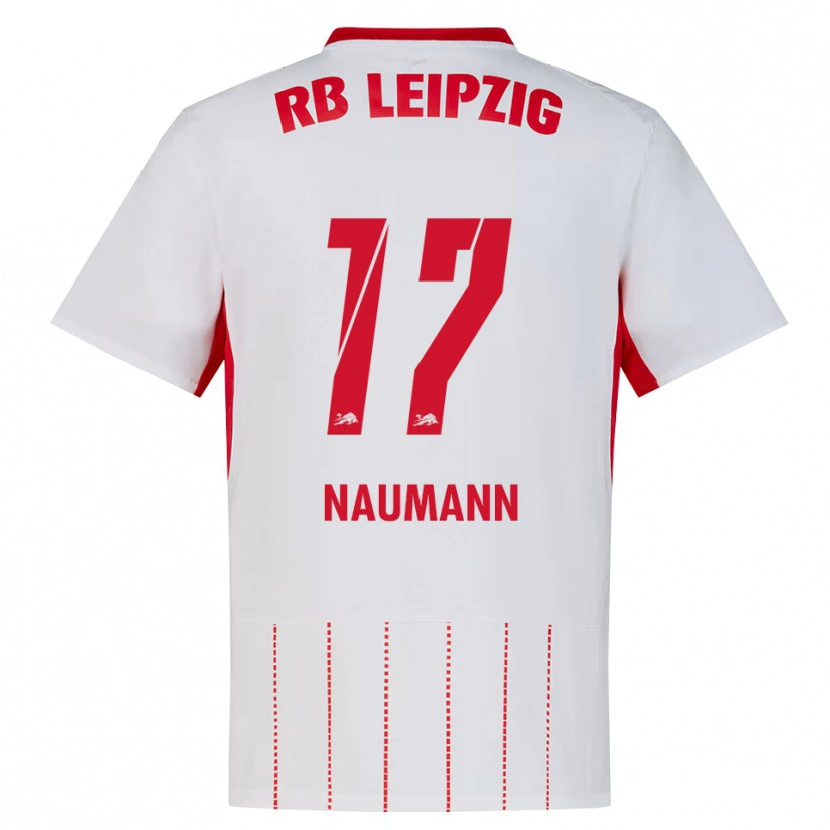 Danxen Women Carlos Naumann #17 Red White Yellow Home Jersey 2026/27 T-Shirt