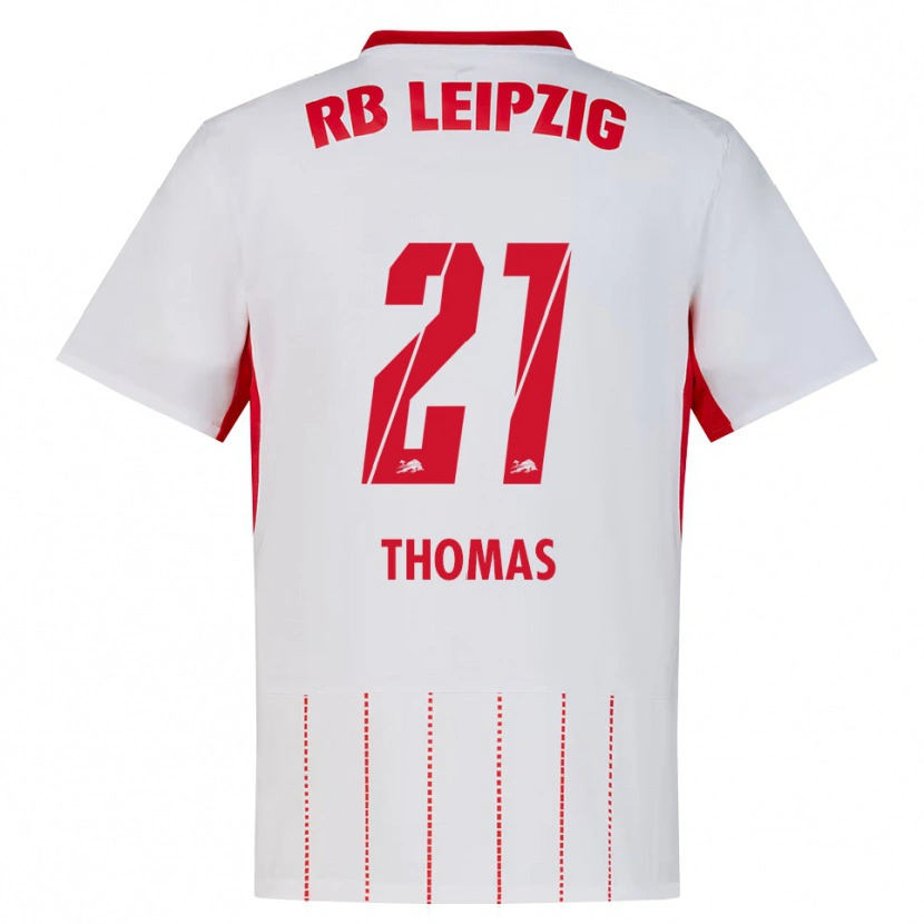 Danxen Women Ayodele Thomas #21 Red White Yellow Home Jersey 2026/27 T-Shirt