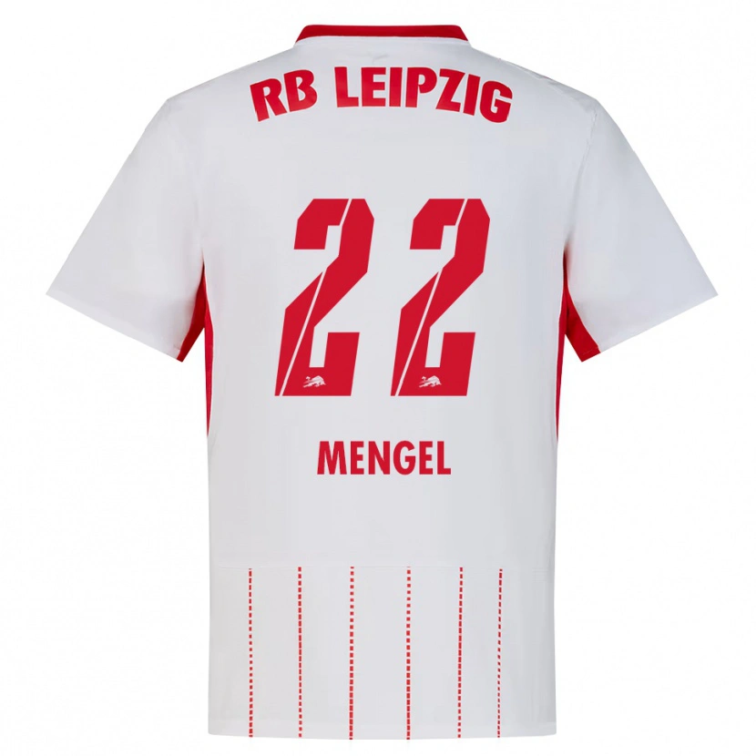 Danxen Women Luca Mengel #22 Red White Yellow Home Jersey 2026/27 T-Shirt