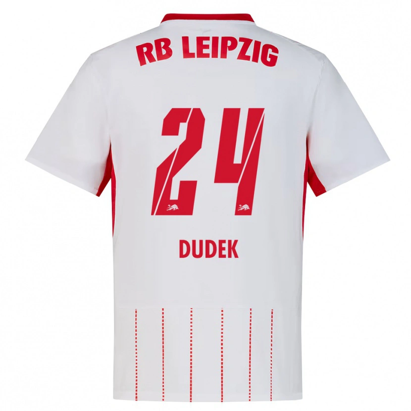 Danxen Women Nikoline Dudek #24 Red White Yellow Home Jersey 2026/27 T-Shirt