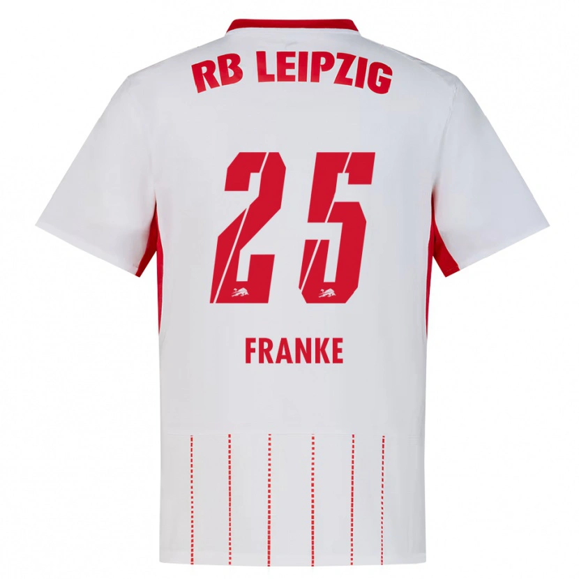 Danxen Women Lenny Franke #25 Red White Yellow Home Jersey 2026/27 T-Shirt