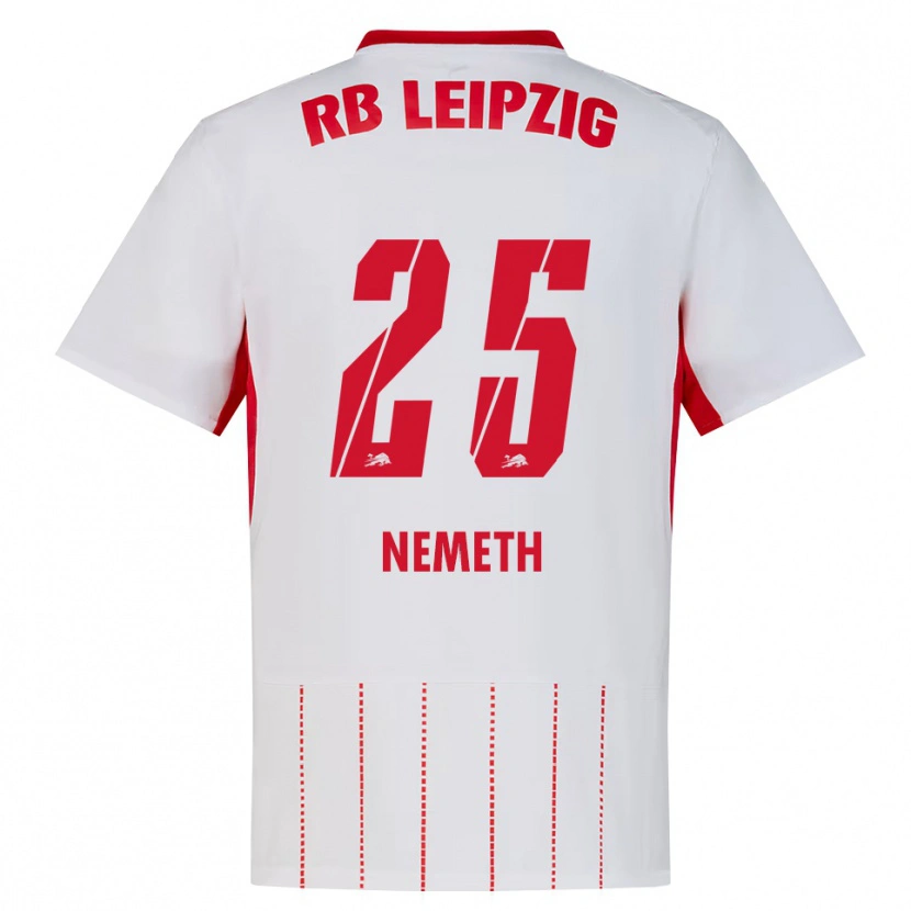 Danxen Women Diána Németh #25 Red White Yellow Home Jersey 2026/27 T-Shirt