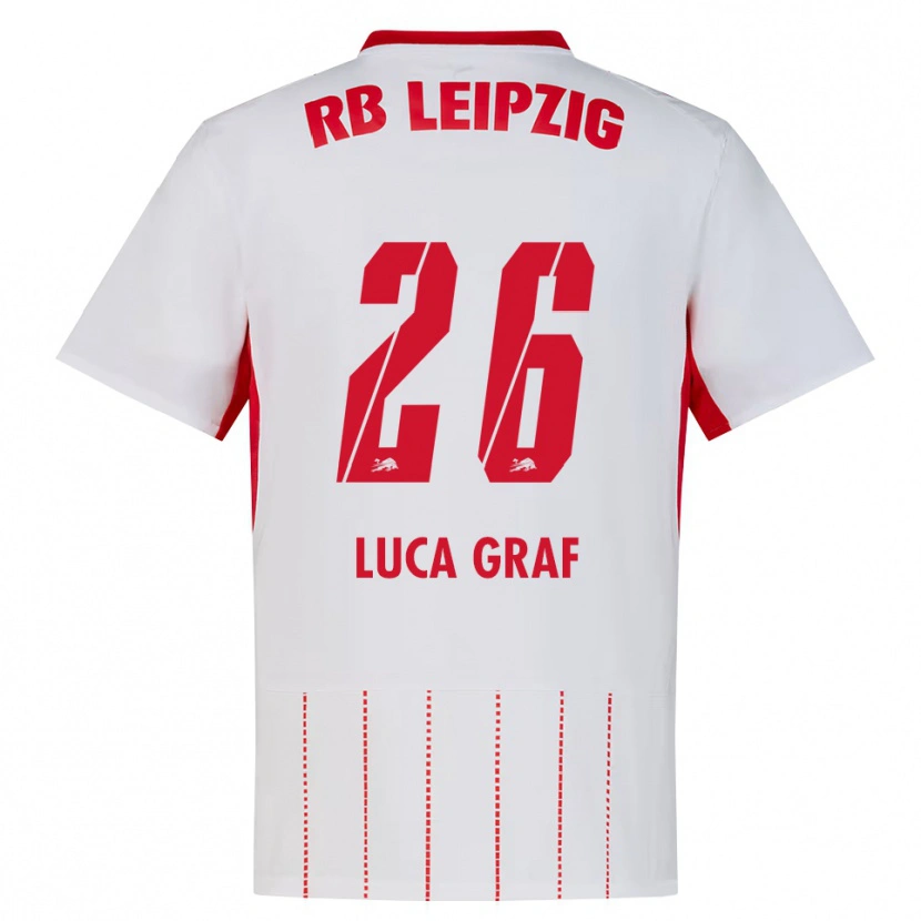 Danxen Women Luca Marie Graf #26 Red White Yellow Home Jersey 2026/27 T-Shirt