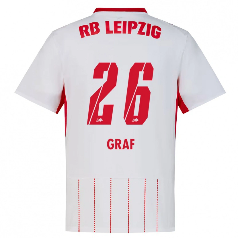 Danxen Women Luca Maria Graf #26 Red White Yellow Home Jersey 2026/27 T-Shirt