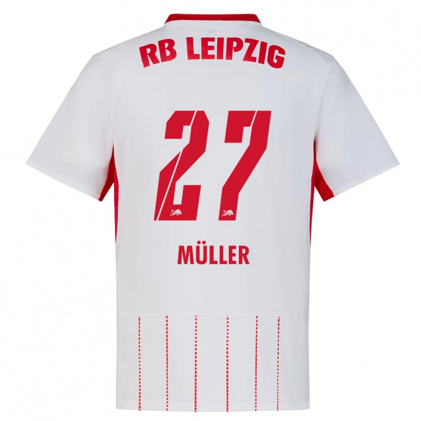 Danxen Women Marlene Müller #27 Red White Yellow Home Jersey 2026/27 T-Shirt