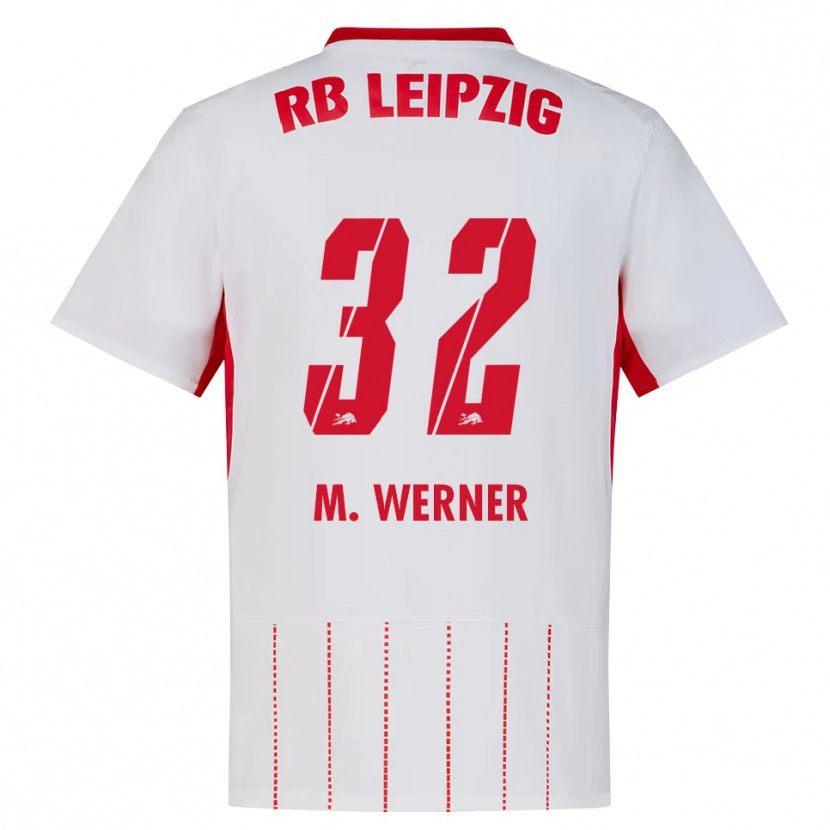 Danxen Women Mia Werner #32 Red White Yellow Home Jersey 2026/27 T-Shirt