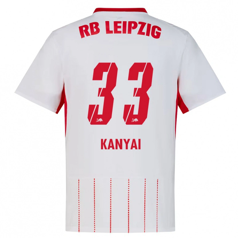 Danxen Women János Kányai #33 Red White Yellow Home Jersey 2026/27 T-Shirt