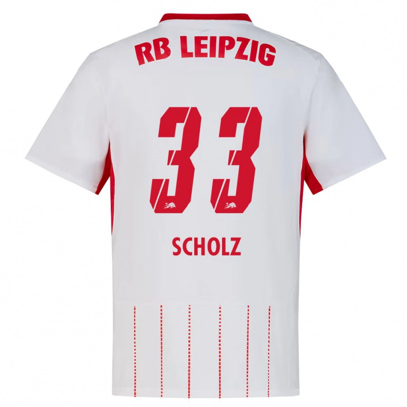 Danxen Women Emil Scholz #33 Red White Yellow Home Jersey 2026/27 T-Shirt