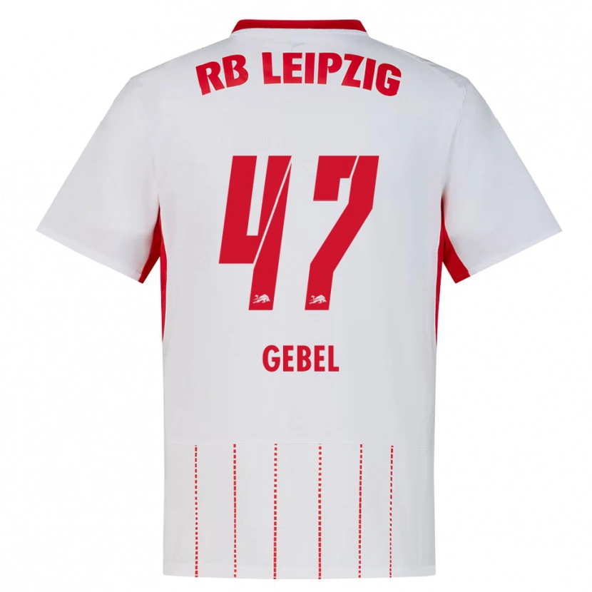 Danxen Women Viggo Gebel #47 Red White Yellow Home Jersey 2026/27 T-Shirt