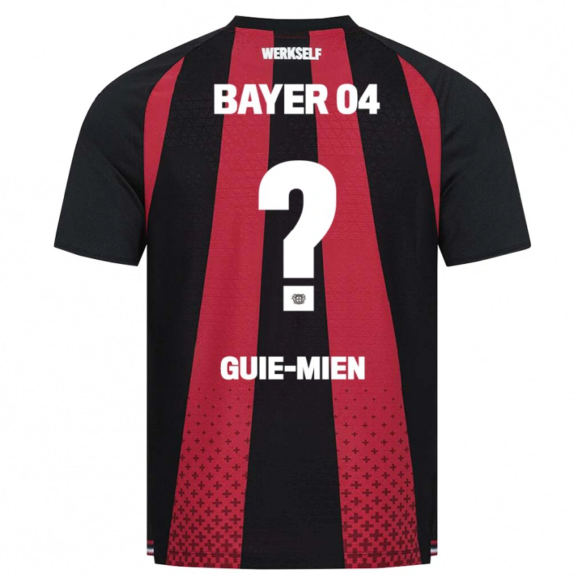 Danxen Women Samuel Guie-Mien #0 Black White Red Home Jersey 2026/27 T-Shirt