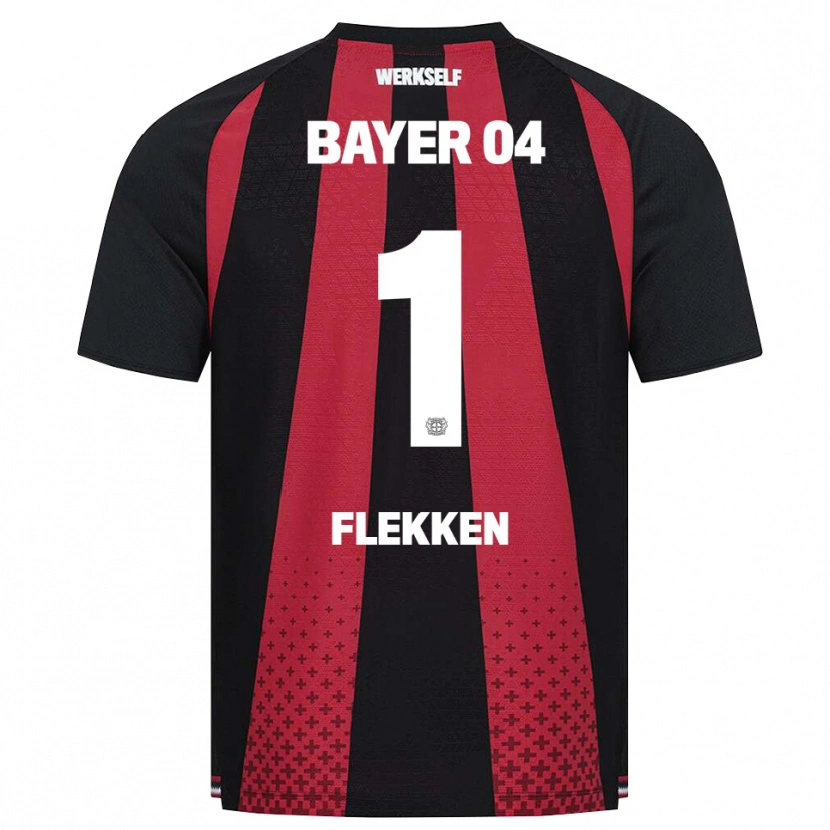 Danxen Women Mark Flekken #1 Black White Red Home Jersey 2026/27 T-Shirt