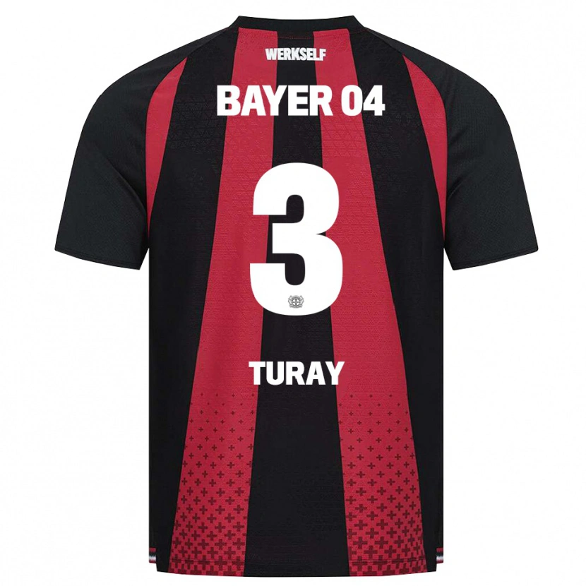 Danxen Women Osman Turay #3 Black White Red Home Jersey 2026/27 T-Shirt