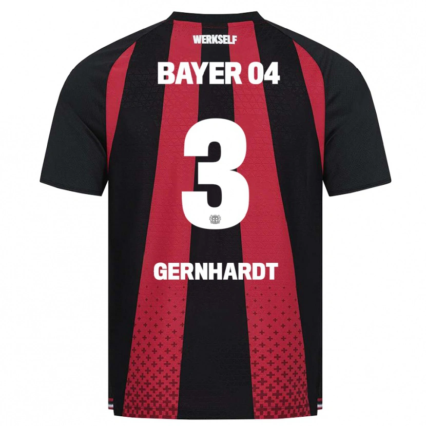 Danxen Women Nils Gernhardt #3 Black White Red Home Jersey 2026/27 T-Shirt