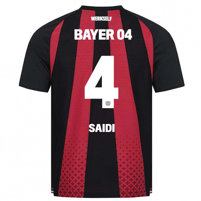 Danxen Women Obaid Saidi #4 Black White Red Home Jersey 2026/27 T-Shirt